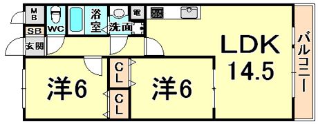 ウィズプレジール若王寺の間取り画像