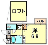 ヴィレッタ魚崎2の間取り画像