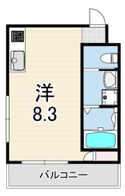 メゾンサニーメイトの間取り画像