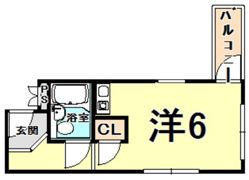 カルム甲子園の間取り画像