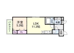 フジパレス西宮北口テラスの間取り画像