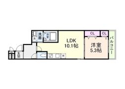 フジパレス西宮北口テラスの間取り画像