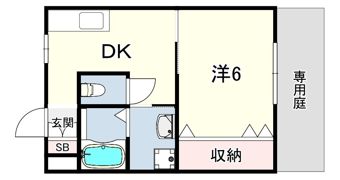 アサンテの間取り画像