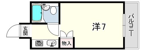 ブランアトリエの間取り画像