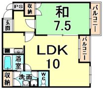 プレシードA・B棟の間取り画像