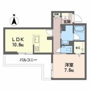 シャーメゾンガーデンズ 福の間取り画像