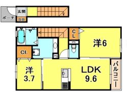 NHエステート御影山手の間取り画像