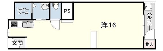 マンション大谷の間取り画像