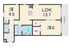 アルテール御影の間取り画像