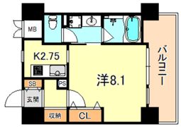 カナーレ桜町の間取り画像