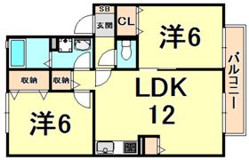 ハイカムール松井の間取り画像