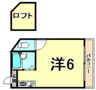 プチグレイス塚口壱番館の間取り画像