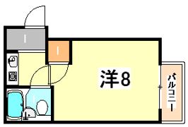 ジャルダン岡本の間取り画像
