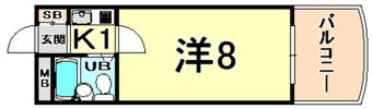 ブリージェ武庫川の間取り画像