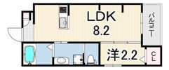 シーエムドゥの間取り画像