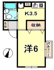 リオマール壱番館の間取り画像