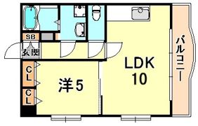 ビエント六甲3の間取り画像