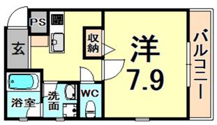 アーテリー塚口の間取り画像