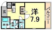 アーテリー塚口の間取り画像