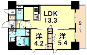 ブランシエスタ西宮の間取り画像