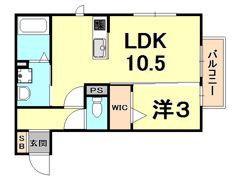 ボナールクレハ2の間取り画像