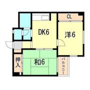 サチハイツの間取り画像