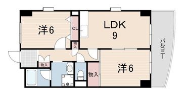 パークモダン伊丹の間取り画像