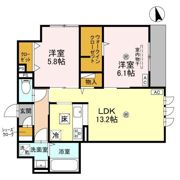 メゾン・ド・プティエル今津の間取り画像