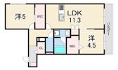 （仮称）西宮市甲子園四番町ヘーベルメゾンの間取り画像