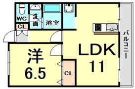 日和マンションの間取り画像