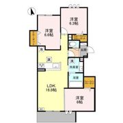 アンバーキューブCの間取り画像