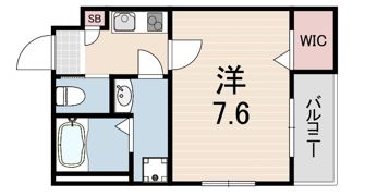 ワコーレヴィータ国香通の間取り画像