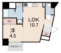 アバンドール甲子園口の間取り画像