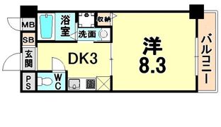アーデン塚口の間取り画像