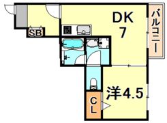 コートベルフラワーの間取り画像