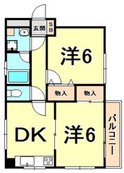 グランディア夙川1の間取り画像