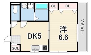 スチュディオえんじゅの間取り画像