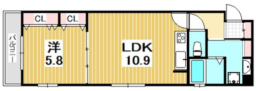 ブランシェ本町の間取り画像