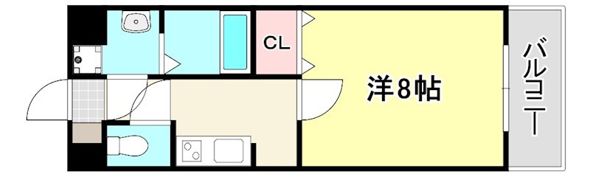 CLAIR摩耶の間取り画像