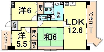 プリマヴェーラの間取り画像