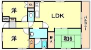 フォーラム鈴蘭台の間取り画像