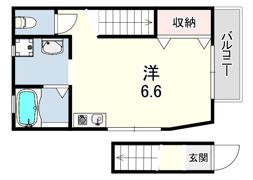本山北町ハイツの間取り画像