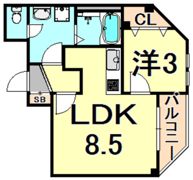 ランド・アート甲子園の間取り画像