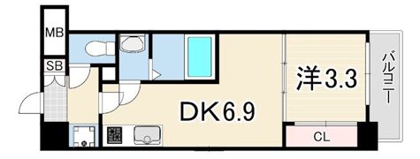 SDグランツ神戸ランドマークの間取り画像