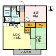 メゾン・ロージェの間取り画像