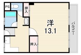 カーサもんどの間取り画像