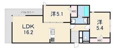ラ・メゾン三保町の間取り画像