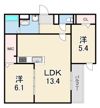 ラ・メゾン三保町の間取り画像
