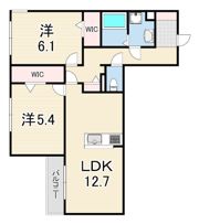 ラ・メゾン三保町の間取り画像
