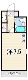 クレスト夙川の間取り画像